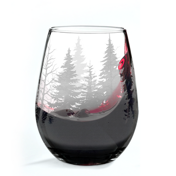 PINE FOREST Wine Glass