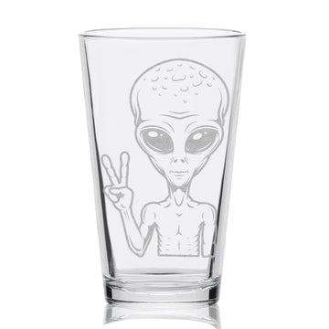 ALIEN & UFO Pint Glasses