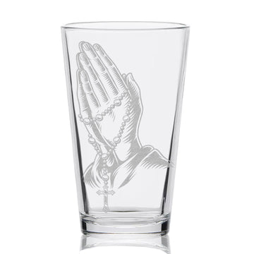 ROSARY PRAYER Pint Glass