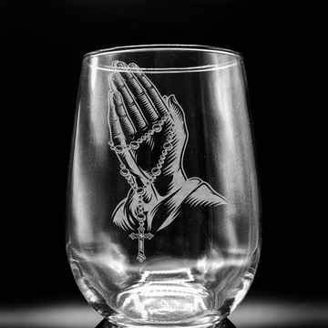 CHRISTIANITY Wine Glasses