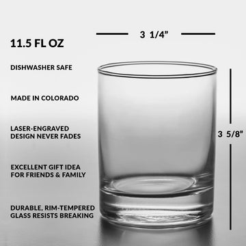 RAMADAN Lowball Glass