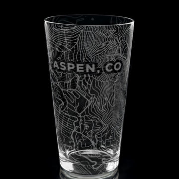 ASPEN, CO Pint Glass
