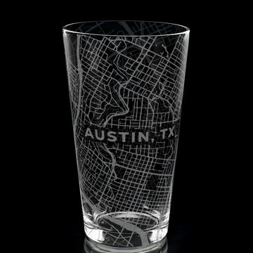 AUSTIN, TX Pint Glass