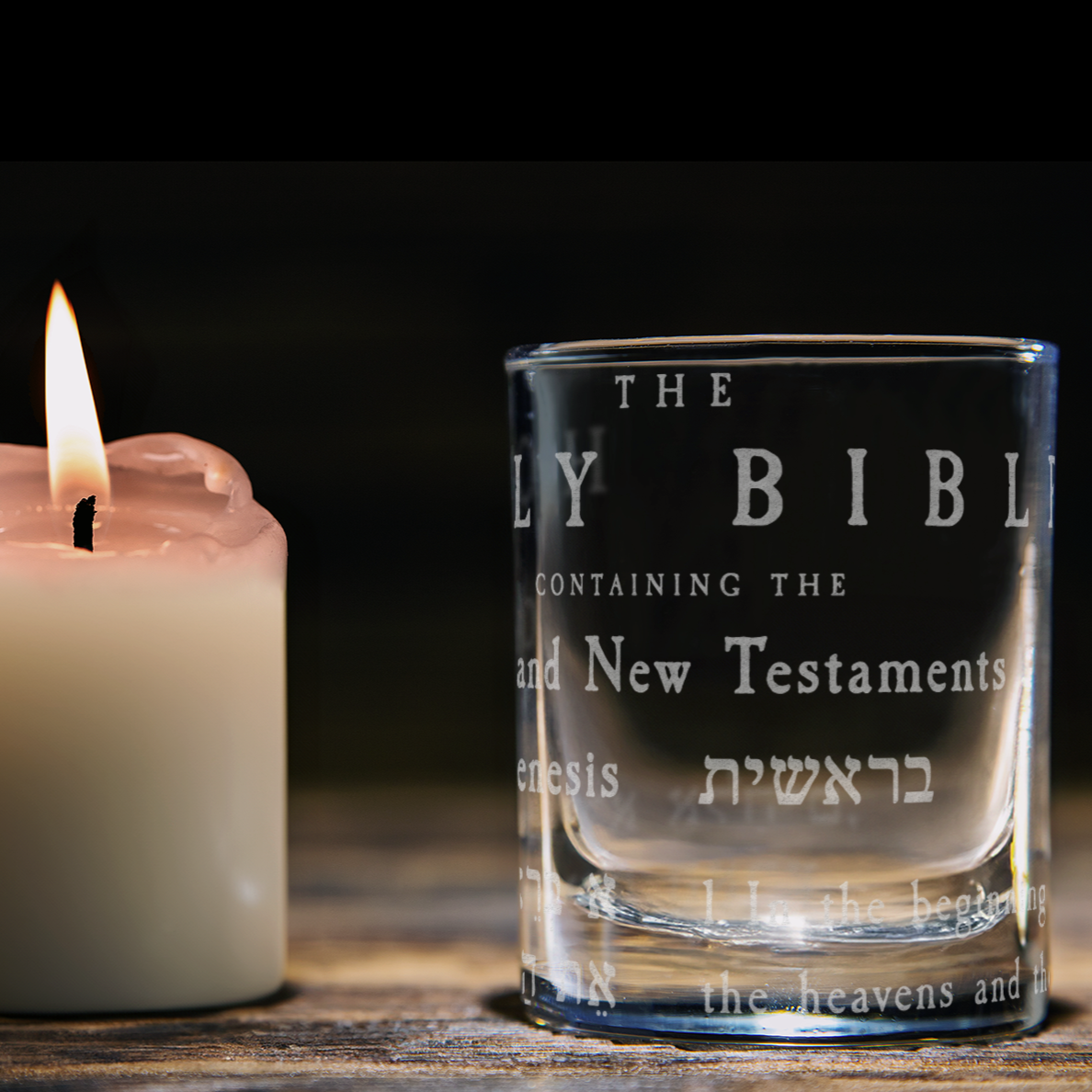 THE BIBLE Shot Glass