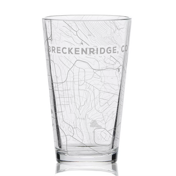 BRECKENRIDGE, CO Pint Glass