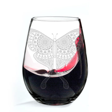 MYSTIC ANIMAL Wine Glasses