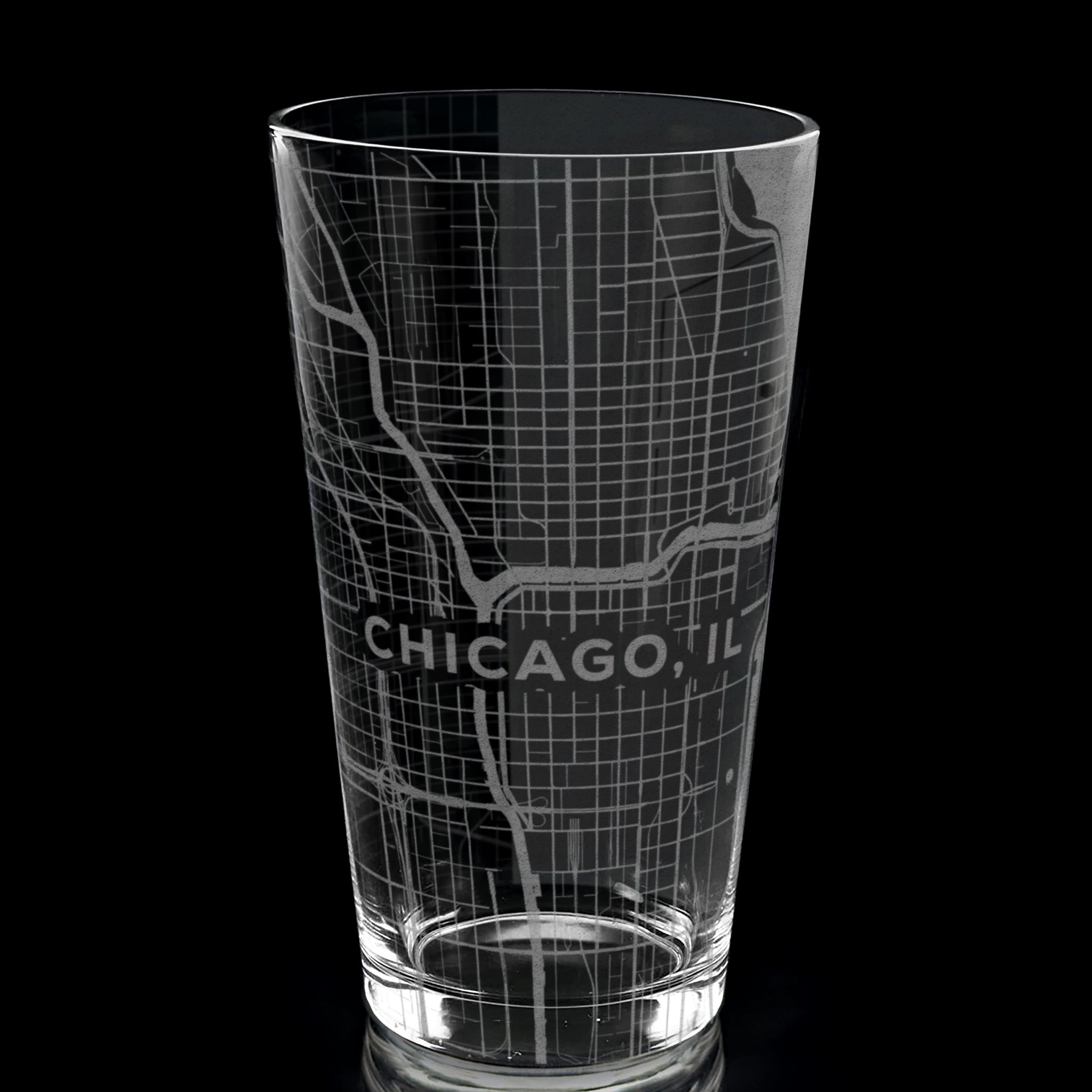 CHICAGO, IL Pint Glass