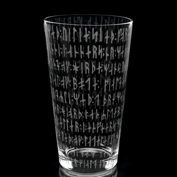 NORDIC VIKING RUNES Pint Glass