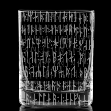 NORDIC VIKING RUNES Whiskey Glass