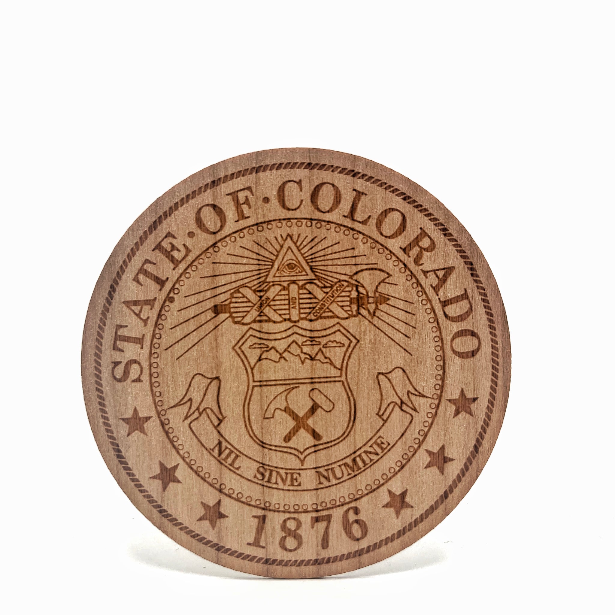 COLORADO Wood Stickers