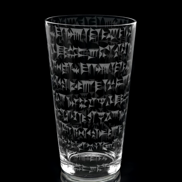 CUNEIFORM Pint Glass