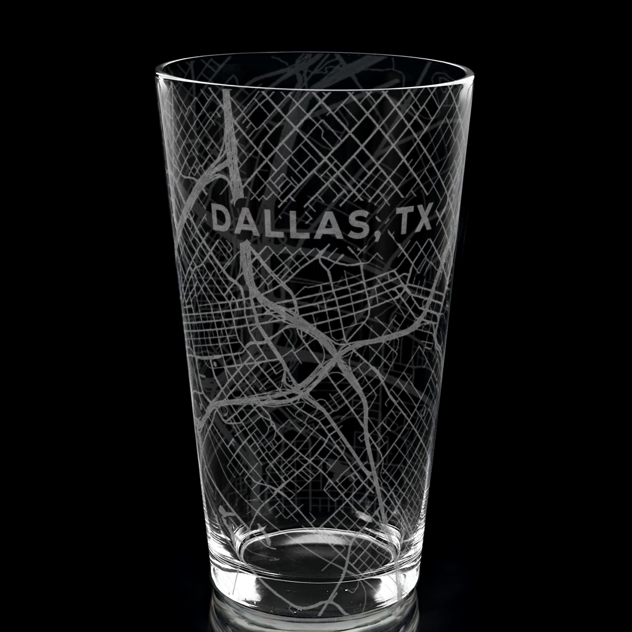 DALLAS, TX Pint Glass