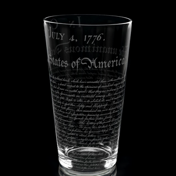 DECLARATION OF INDEPENDENCE Pint Glass