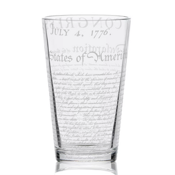 DECLARATION OF INDEPENDENCE Pint Glass