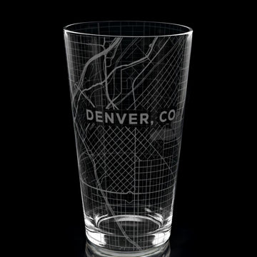 DENVER, CO Pint Glass