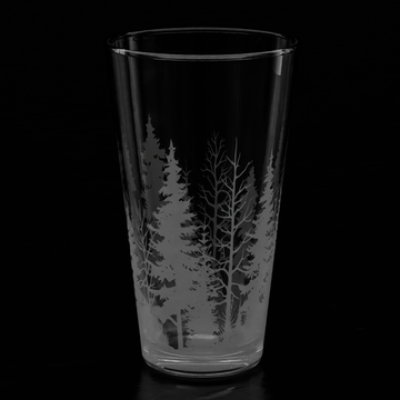 PINE TREE FOREST Pint Glass