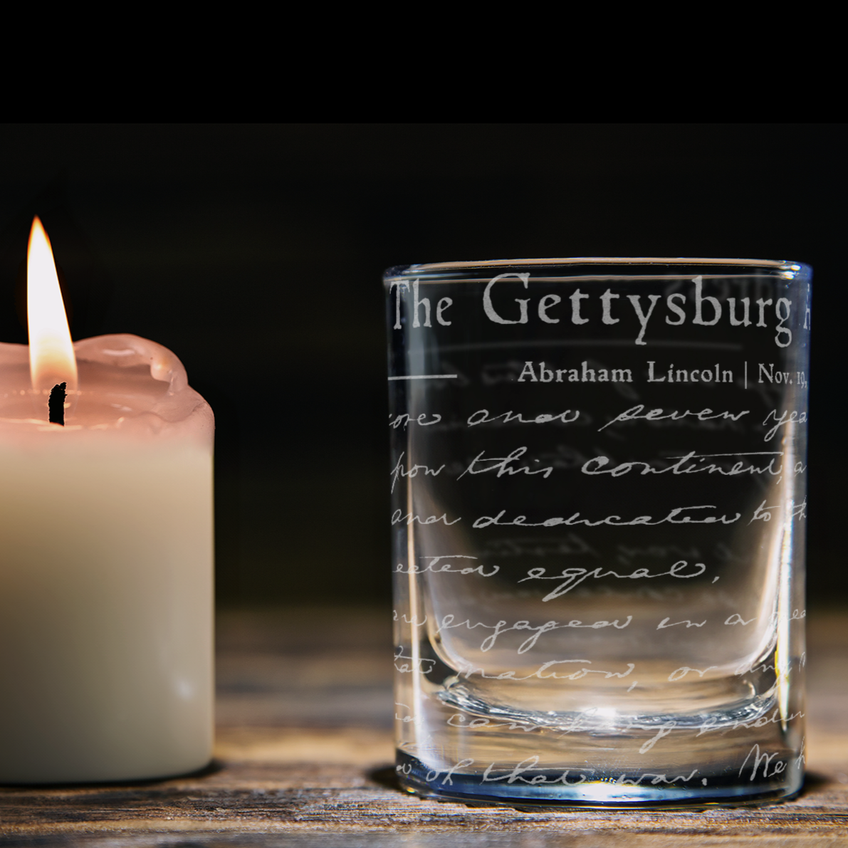 GETTYSBURG ADDRESS Shot Glass