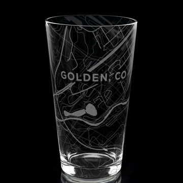 GOLDEN, CO Pint Glass