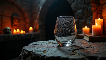 SPIDERWEBS Wine Glass