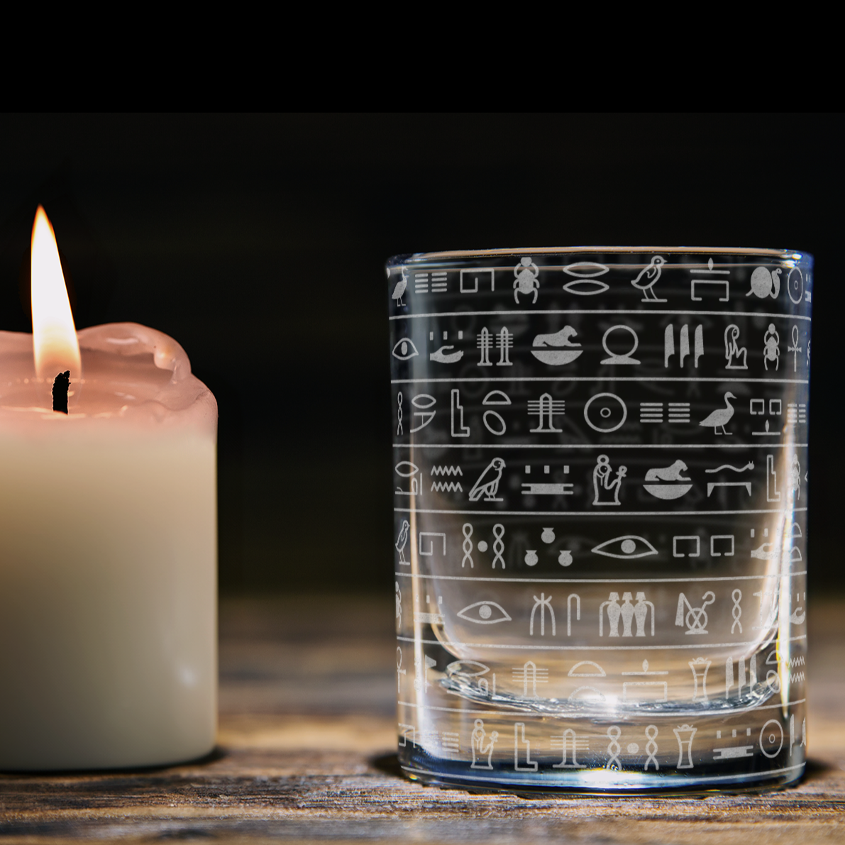 HIEROGLYPHICS Shot Glass