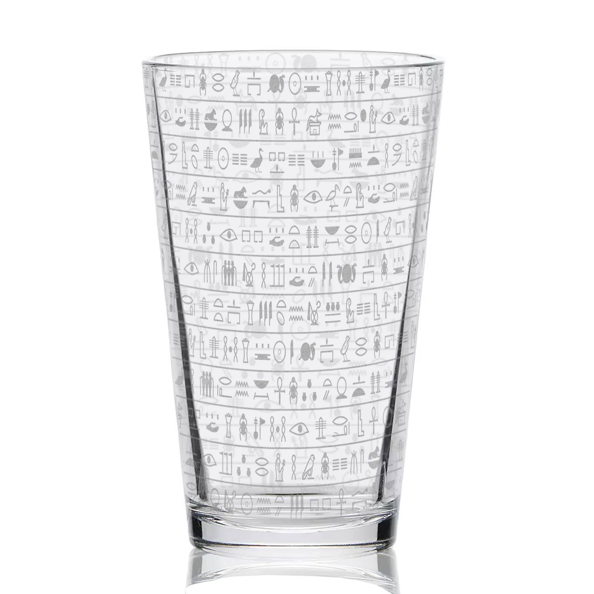 EGYPTIAN HIEROGLYPHICS Pint Glass