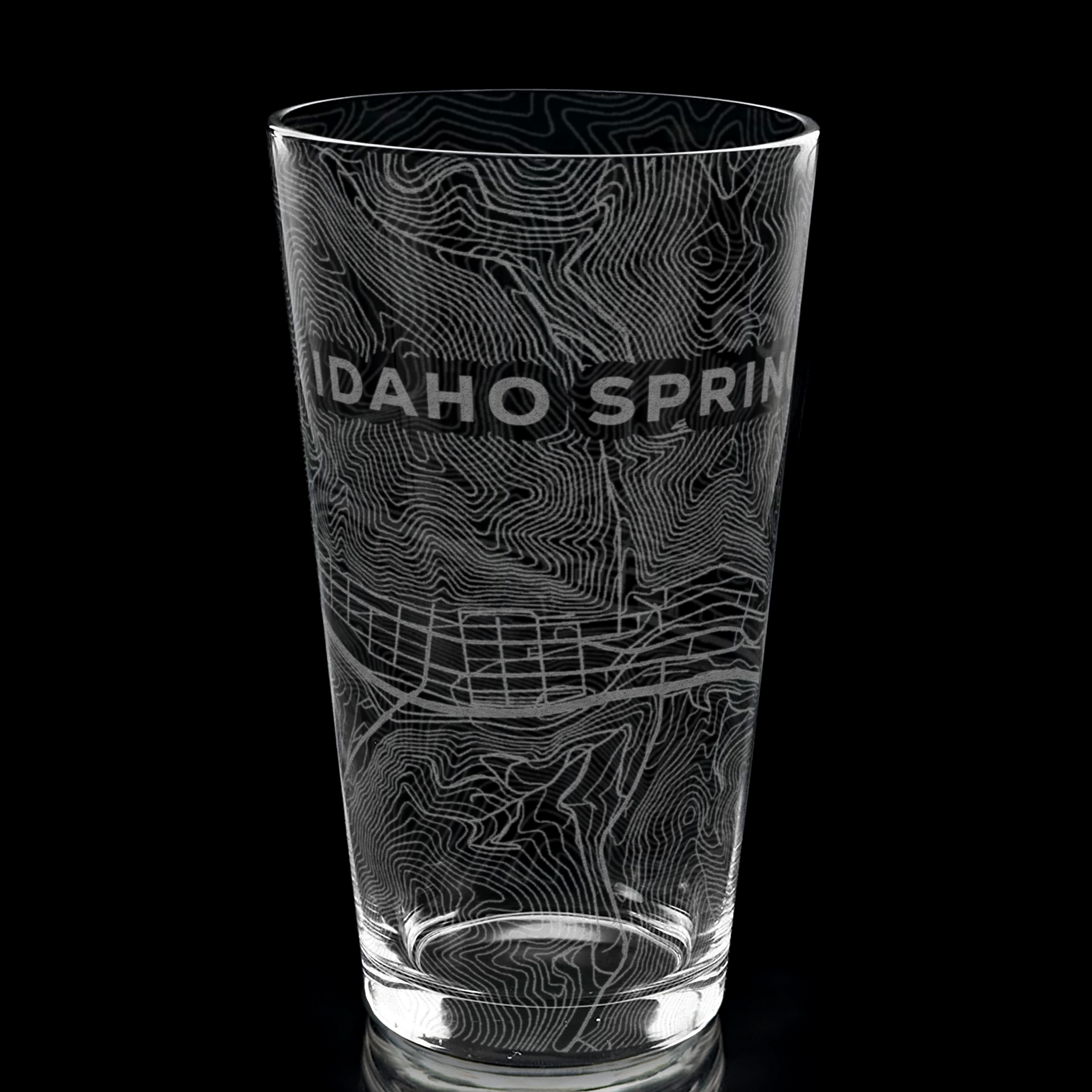 IDAHO SPRINGS, CO Pint Glass