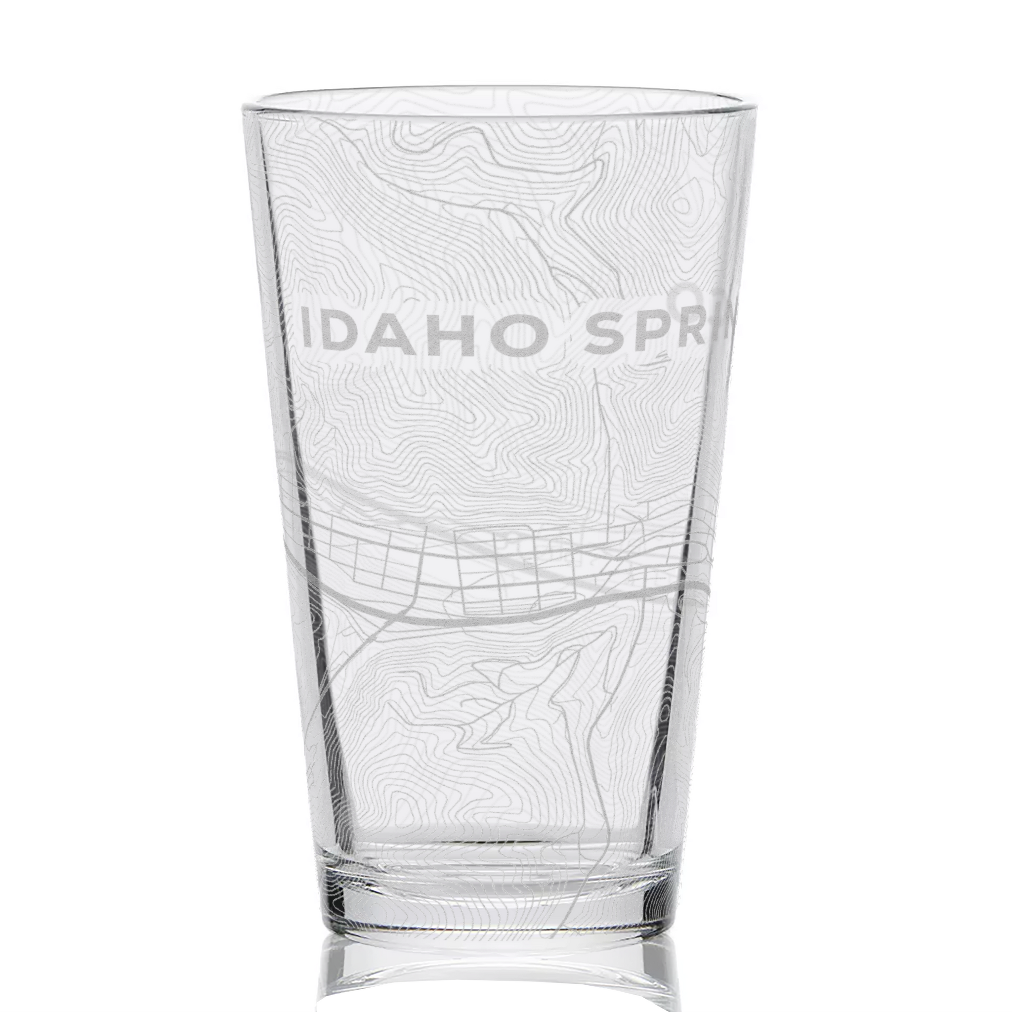 IDAHO SPRINGS, CO Pint Glass