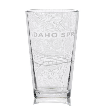 IDAHO SPRINGS, CO Pint Glass