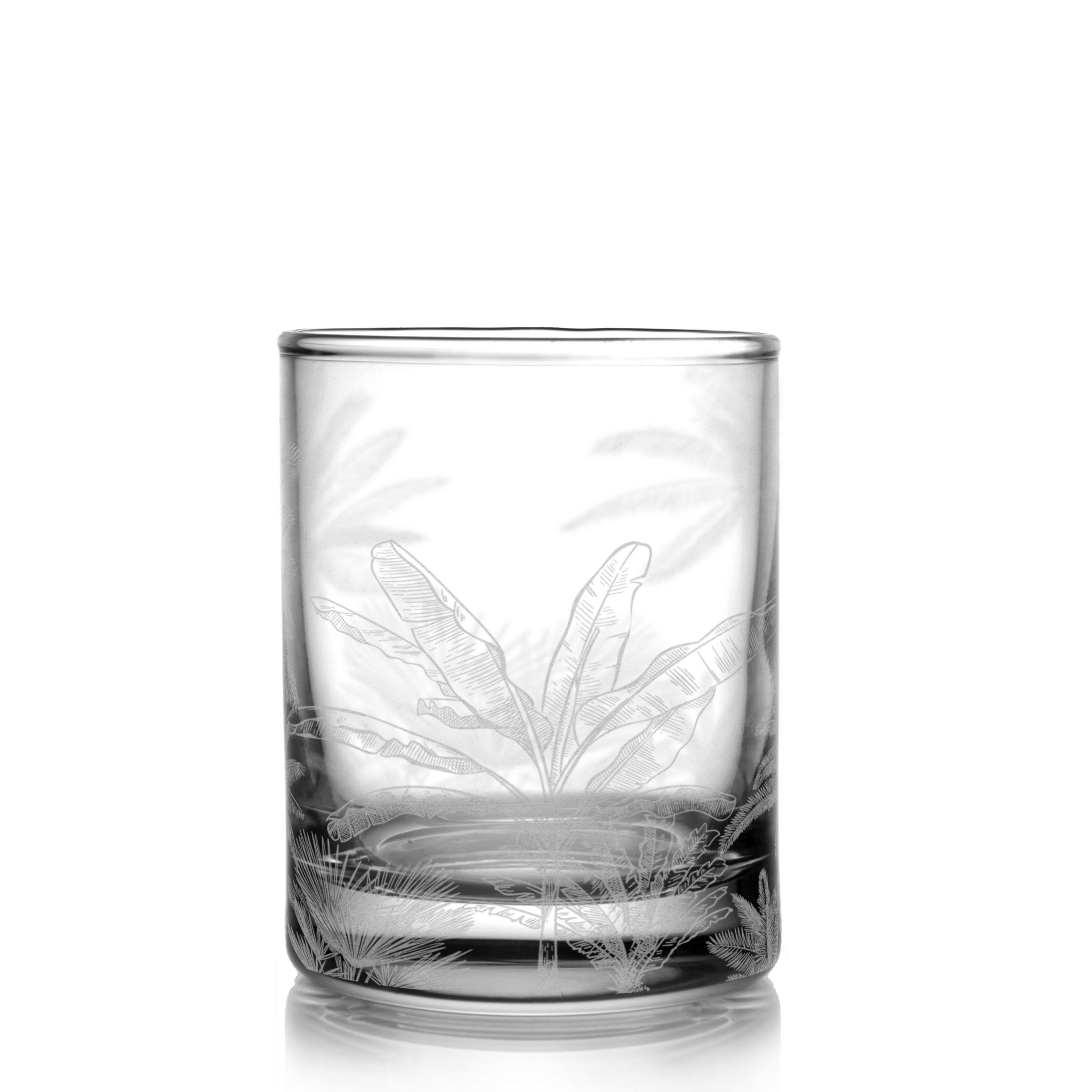 TROPICAL JUNGLE FLORA Shot Glass