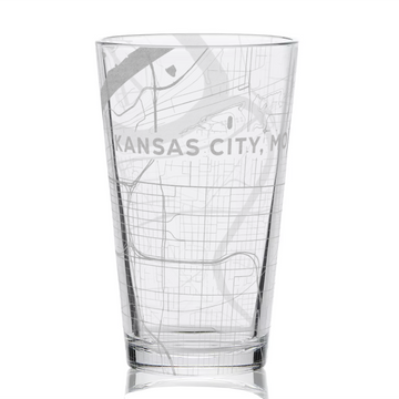 KANSAS CITY, MO Pint Glass