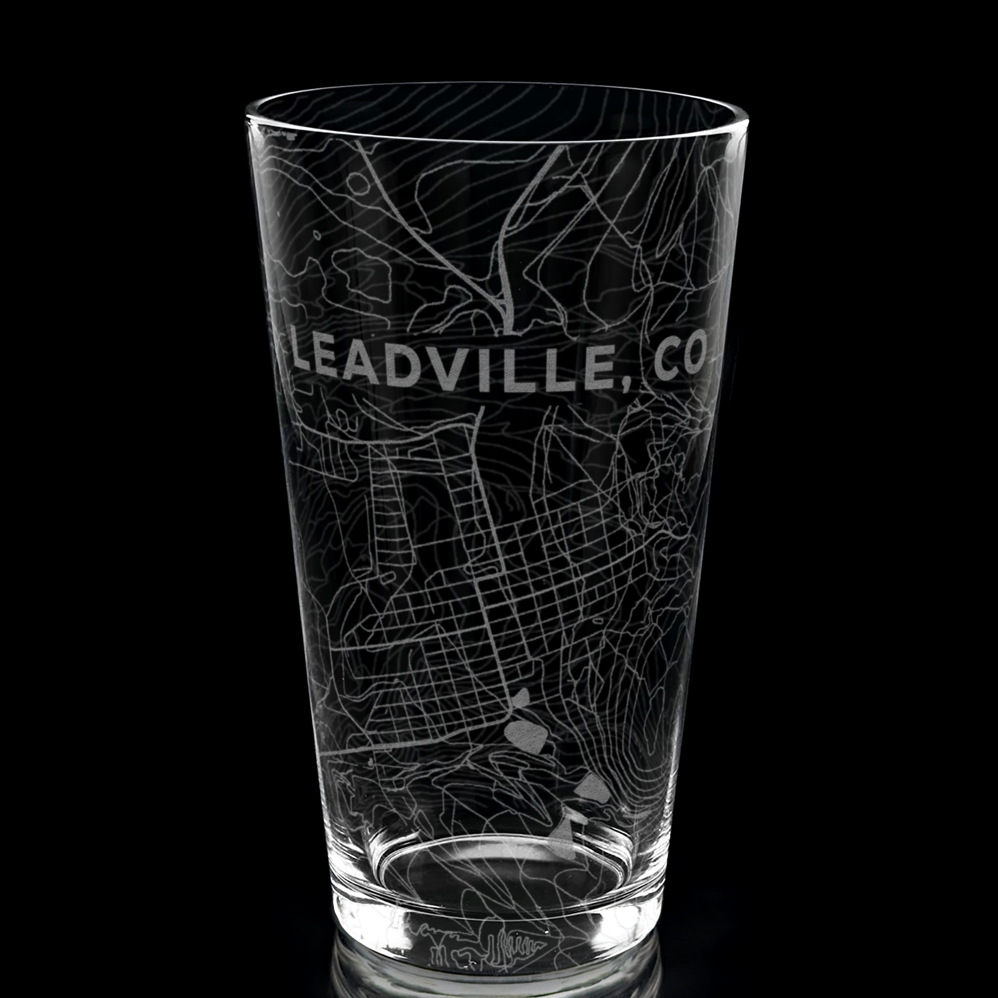 LEADVILLE, CO Pint Glass