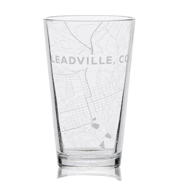 LEADVILLE, CO Pint Glass