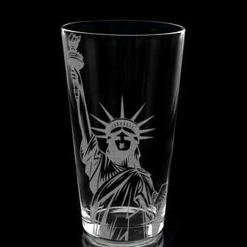 STATUE OF LIBERTY Pint Glass