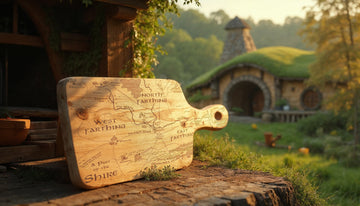 MAP OF THE SHIRE Cutting Board