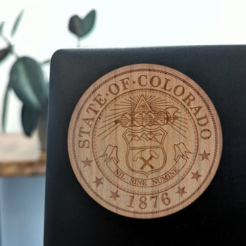 COLORADO Wood Stickers