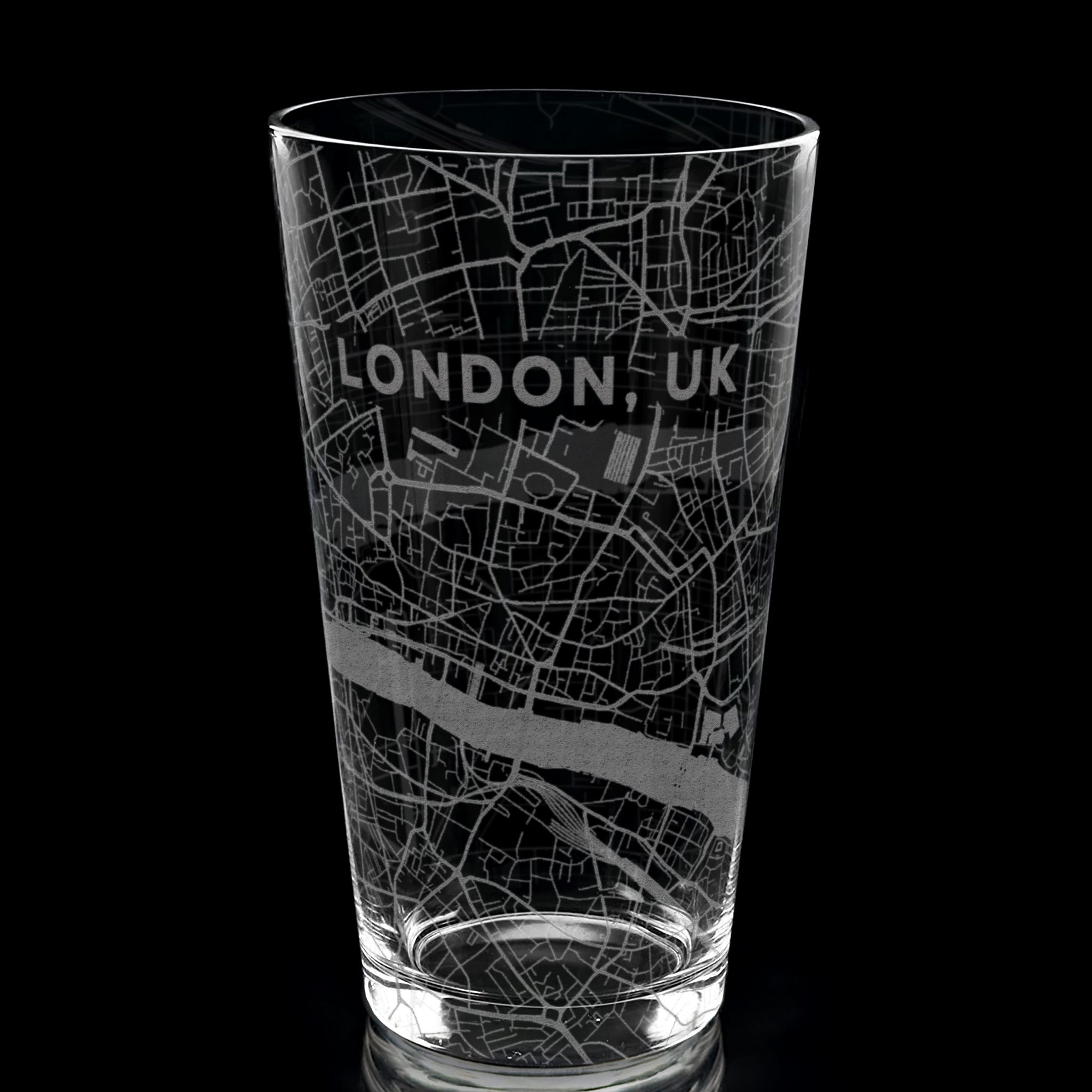 LONDON, UK Pint Glass