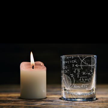 MATH EQUATIONS Shot Glass