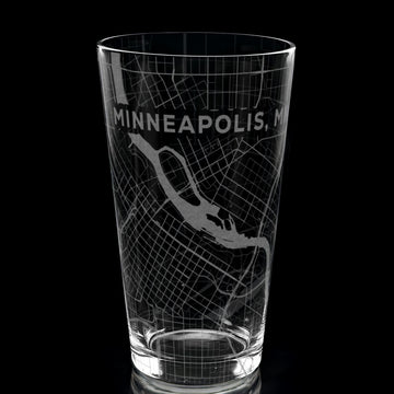 MINNEAPOLIS, MN Pint Glass