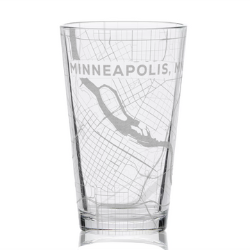MINNEAPOLIS, MN Pint Glass
