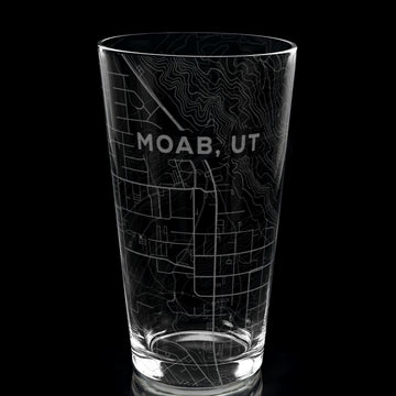 MOAB, UT Pint Glass