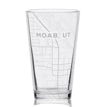 MOAB, UT Pint Glass