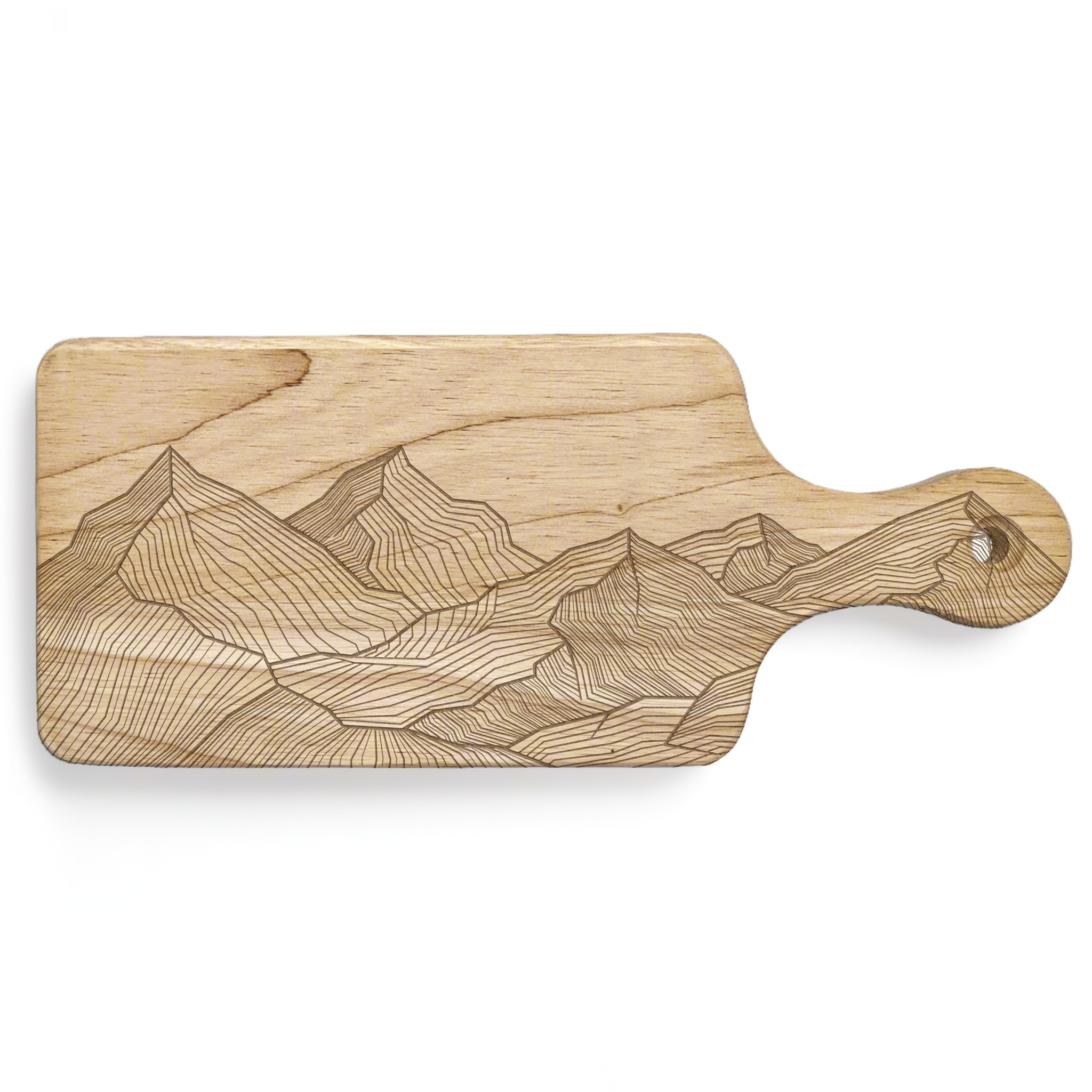 MOUNTAIN LINE ART Cutting Board