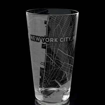 NEW YORK CITY, NY Pint Glass