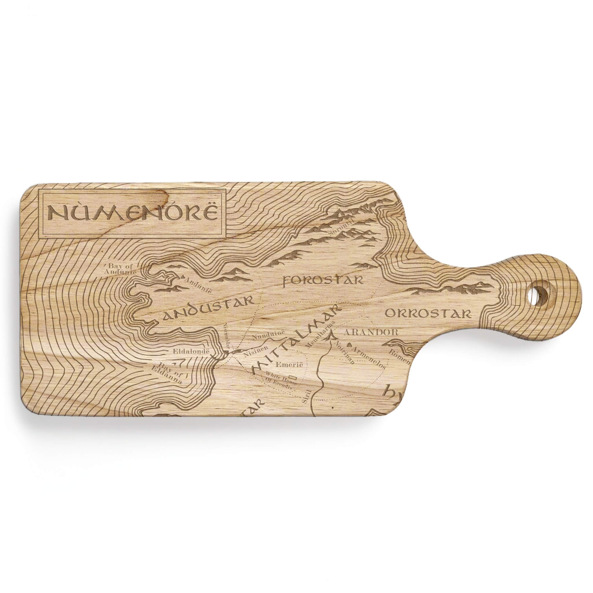 MAP OF NÚMENOR Cutting Board