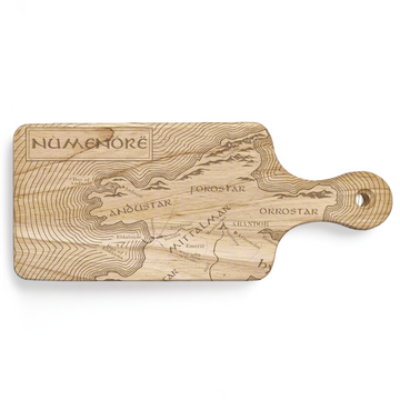 MAP OF NUMENORE Cutting Board