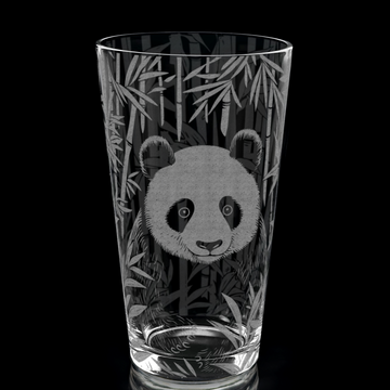 PANDA + BAMBOO Pint Glass