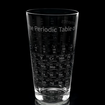 PERIODIC TABLE Pint Glass