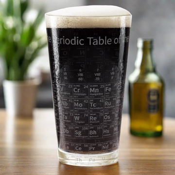 PERIODIC TABLE Pint Glass