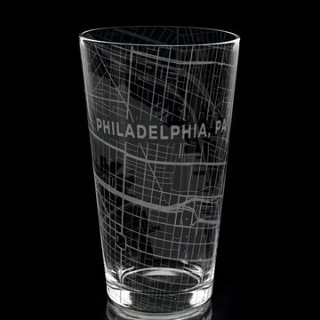 PHILDELPHIA, PA Pint Glass
