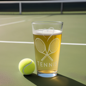 TENNIS Pint Glasses